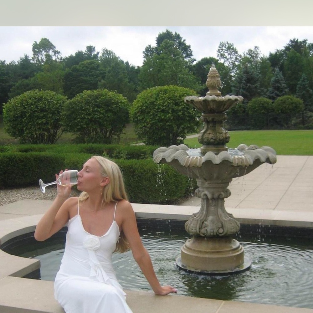 12th Tribe White Maxi Dress